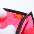 CHANEL Cambon Line Wallet Lamb Skin Black Silver CC Auth bs31589-12