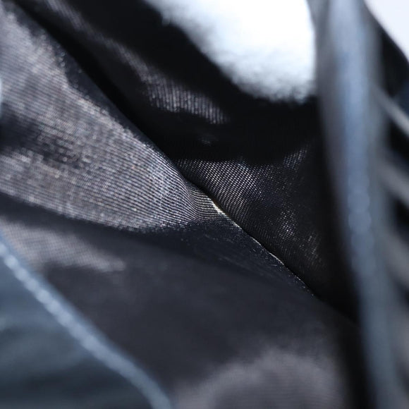 BOTTEGA VENETA INTRECCIATO Long Wallet Leather Black Auth bs31595