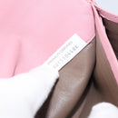 BOTTEGA VENETA INTRECCIATO Long Wallet Leather Pink Auth bs31596-12