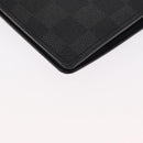 LOUIS VUITTON Damier Graphite Portefeuille Plaza Wallet N62665 LV Auth bs31597-15