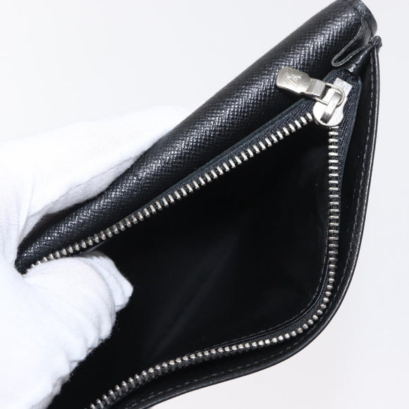 LOUIS VUITTON Damier Graphite Portefeuille Plaza Wallet N62665 LV Auth bs31597