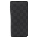 LOUIS VUITTON Damier Graphite Portefeuille Plaza Wallet N62665 LV Auth bs31597-13