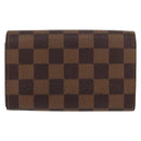 LOUIS VUITTON Damier Ebene Portefeuille Tresol Bifold Wallet N61736 Auth bs31598-2