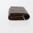 LOUIS VUITTON Damier Ebene Portefeuille Tresol Bifold Wallet N61736 Auth bs31598-3