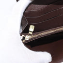 LOUIS VUITTON Damier Ebene Portefeuille Sarah Long Wallet N60491 LV Auth bs31599-20