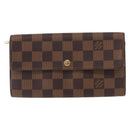 LOUIS VUITTON Damier Ebene Portefeuille Sarah Long Wallet N60491 LV Auth bs31599-13