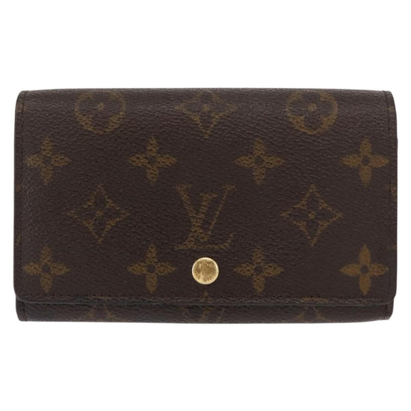 LOUIS VUITTON Monogram Portefeuille Tresol Wallet M61736 LV Auth bs31600