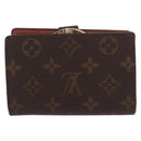 LOUIS VUITTON Monogram Porte Monnaie Billets Viennois Wallet M61663 Auth bs31602-2