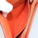 LOUIS VUITTON Multicolor Portefeuille Sarah Wallet White M93532 LV Auth bs31603-20