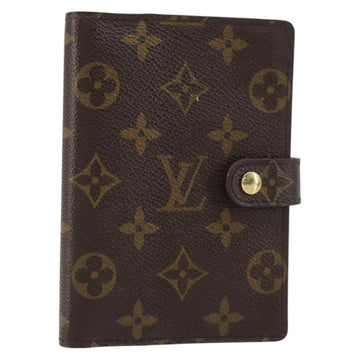 LOUIS VUITTON Monogram Agenda PM Day Planner Cover R20005 LV Auth bs31606
