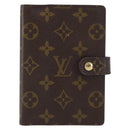 LOUIS VUITTON Monogram Agenda PM Day Planner Cover R20005 LV Auth bs31606-13