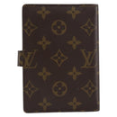 LOUIS VUITTON Monogram Agenda PM Day Planner Cover R20005 LV Auth bs31606-2