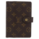 LOUIS VUITTON Monogram Agenda PM Day Planner Cover R20005 LV Auth bs31607-13
