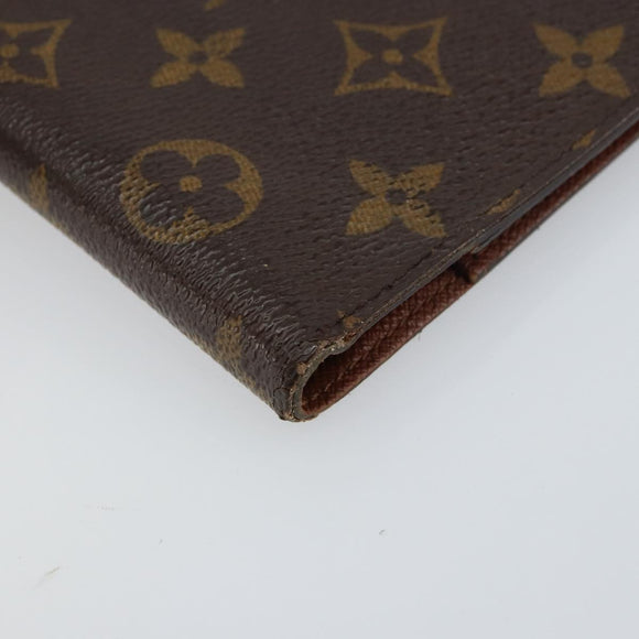 LOUIS VUITTON Monogram Agenda PM Day Planner Cover R20005 LV Auth bs31607