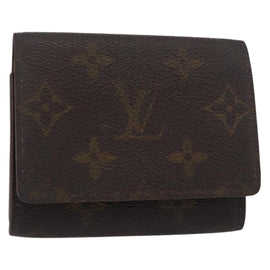 LOUIS VUITTON Monogram Anvelop Cult De Vuitto Card Case M62920 LV Auth bs31610