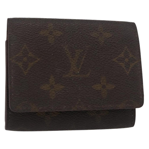 LOUIS VUITTON Monogram Anvelop Cult De Vuitto Card Case M62920 LV Auth bs31610