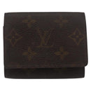 LOUIS VUITTON Monogram Anvelop Cult De Vuitto Card Case M62920 LV Auth bs31610-2