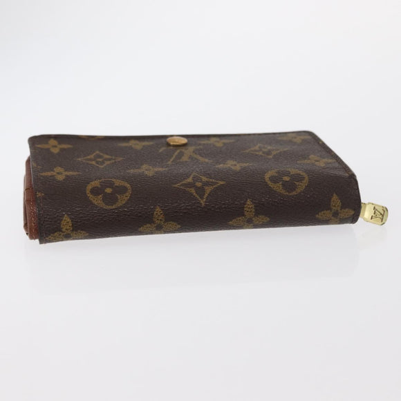 LOUIS VUITTON Monogram Portefeuille Tresol Wallet M61736 LV Auth bs31611