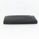 CHANEL Matelasse Long Wallet Lamb Skin Black CC Auth bs31616-5