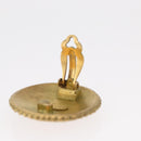 CHANEL Earring metal Gold Tone CC Auth bs31617V-8