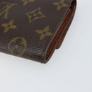 LOUIS VUITTON Monogram Porte Monnaie Zip Wallet M61735 LV Auth bs31618-15