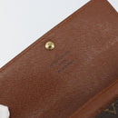 LOUIS VUITTON Monogram Porte Monnaie Zip Wallet M61735 LV Auth bs31618-17