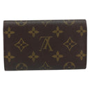 LOUIS VUITTON Monogram Porte Monnaie Zip Wallet M61735 LV Auth bs31618-2
