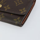 LOUIS VUITTON Monogram Porte Monnaie Zip Wallet M61735 LV Auth bs31618-7