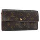 LOUIS VUITTON Monogram Pochette Porte Monnaie Credit Wallet M61725 Auth bs31619-1