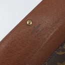 LOUIS VUITTON Monogram Pochette Porte Monnaie Credit Wallet M61725 Auth bs31619-10
