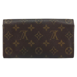 LOUIS VUITTON Monogram Pochette Porte Monnaie Credit Wallet M61725 Auth bs31619 - 0