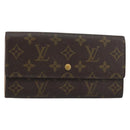 LOUIS VUITTON Monogram Pochette Porte Monnaie Credit Wallet M61725 Auth bs31621-1