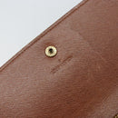 LOUIS VUITTON Monogram Pochette Porte Monnaie Credit Wallet M61725 Auth bs31621-10