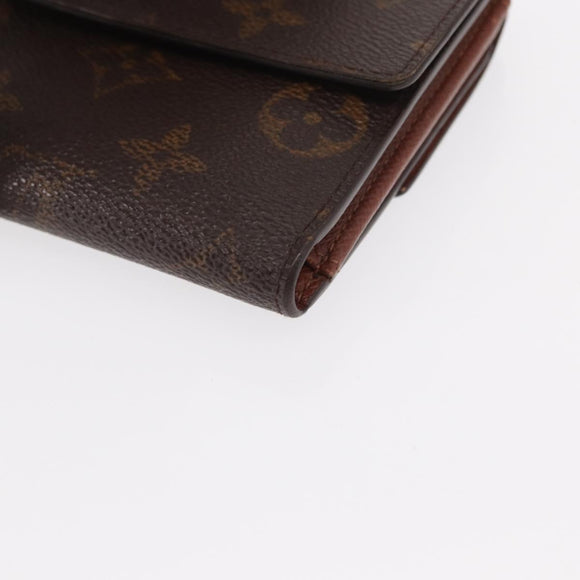 LOUIS VUITTON Porte Monnaie Bier Cartes Crdit Wallet M61652 LV Auth bs31622