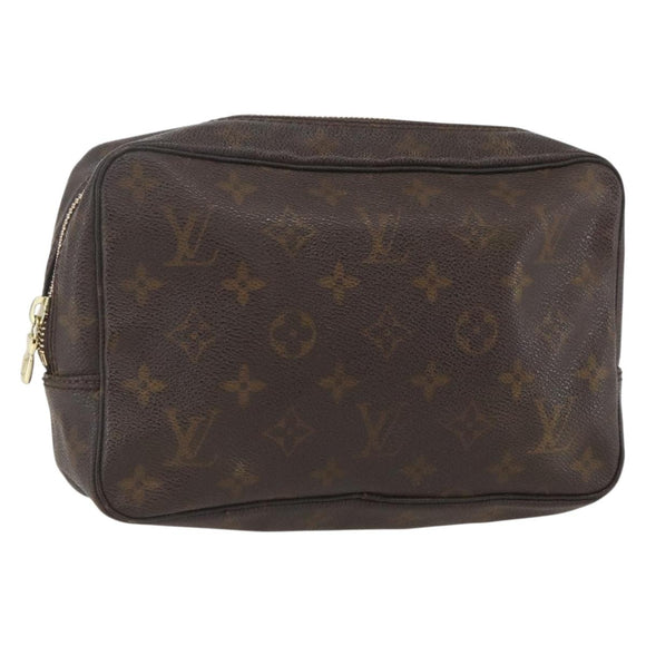 LOUIS VUITTON Monogram Trousse Toilette 23 Clutch Bag M47524 LV Auth bs31624