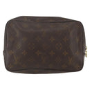 LOUIS VUITTON Monogram Trousse Toilette 23 Clutch Bag M47524 LV Auth bs31624-2