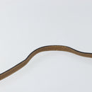 GUCCI GG Plus Supreme Shoulder Bag PVC Beige Gold Auth bs31626-8