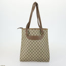 GUCCI GG Supreme Tote Bag PVC 3 Set Beige Black Auth bs31627-11
