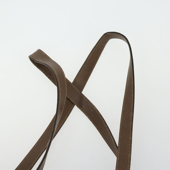 GUCCI GG Supreme Tote Bag PVC 3 Set Beige Black Auth bs31627