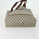GUCCI GG Supreme Tote Bag PVC 3 Set Beige Black Auth bs31627-7