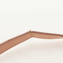 SAINT LAURENT Petit Kabas Hand Bag Leather 2way Pink Gold Auth bs31628-17