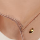 SAINT LAURENT Petit Kabas Hand Bag Leather 2way Pink Gold Auth bs31628-20