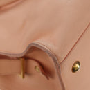 SAINT LAURENT Petit Kabas Hand Bag Leather 2way Pink Gold Auth bs31628-22