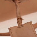 SAINT LAURENT Petit Kabas Hand Bag Leather 2way Pink Gold Auth bs31628-25