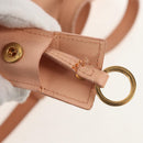 SAINT LAURENT Petit Kabas Hand Bag Leather 2way Pink Gold Auth bs31628-26