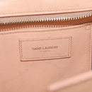 SAINT LAURENT Petit Kabas Hand Bag Leather 2way Pink Gold Auth bs31628-31
