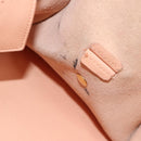 SAINT LAURENT Petit Kabas Hand Bag Leather 2way Pink Gold Auth bs31628-35