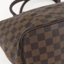 LOUIS VUITTON Damier Ebene Saleya PM Tote Bag N51183 LV Auth bs31629-11