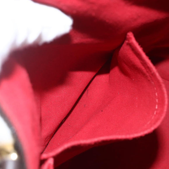 LOUIS VUITTON Damier Ebene Saleya PM Tote Bag N51183 LV Auth bs31629