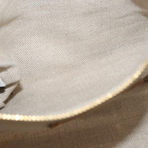 PRADA Canapa GM Hand Bag Canvas Pink Black Auth bs31630